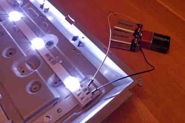 What is the price of television backlights?