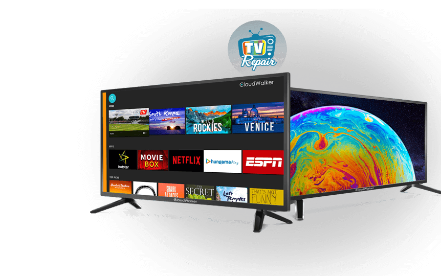 Samgung, LG, Sony, Hisense Televisions repair
